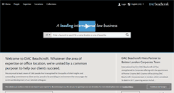 Desktop Screenshot of dacbeachcroft.com
